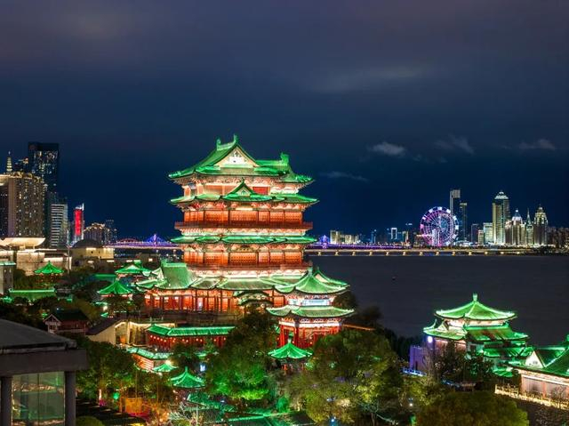 △滕王阁景区夜景