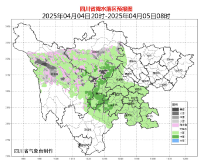 ▲图据四川省气象台