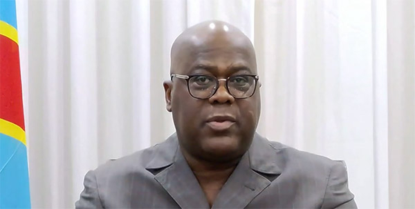 刚果（金）总统齐塞克迪 视频截图