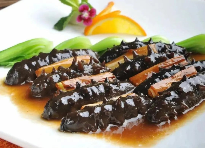 葱烧海参（图源：央视新闻）