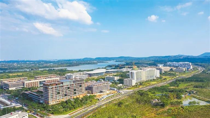 乐城先行区航拍图。