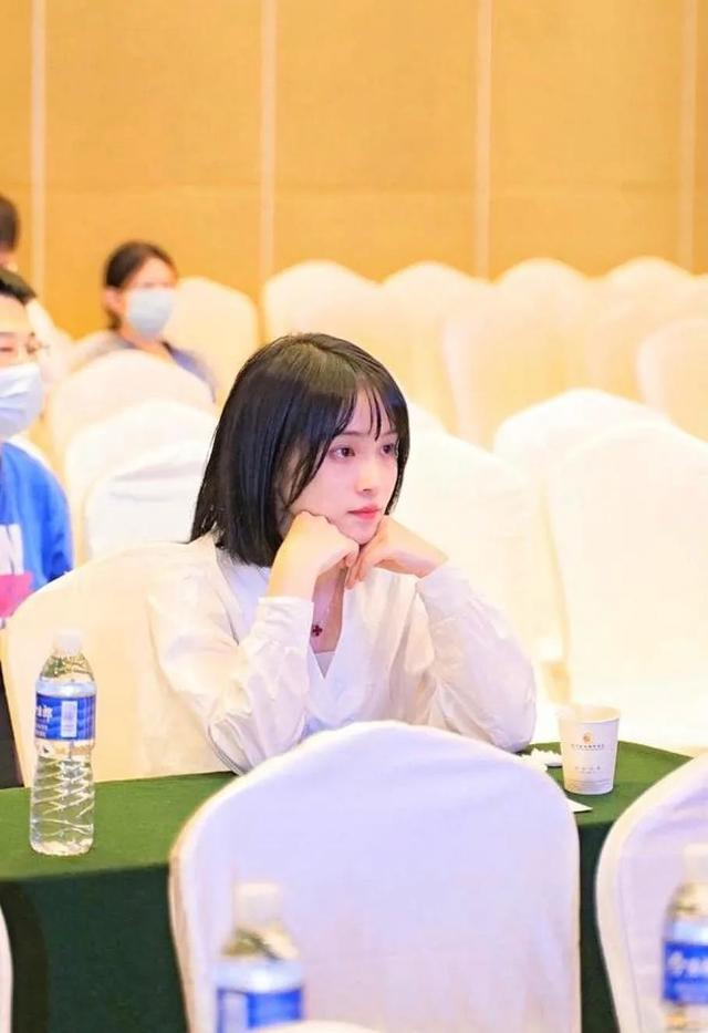 朱祺琪参加第三届中国空间数据智能学术会议。来源：地大研究生微信公众号 