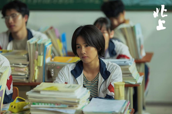 白鹿饰演的夏凤华