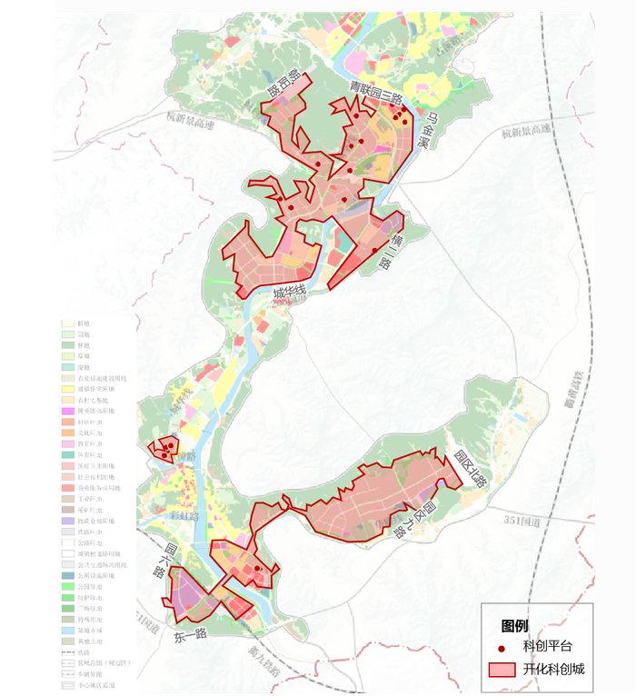 开化科创城布局