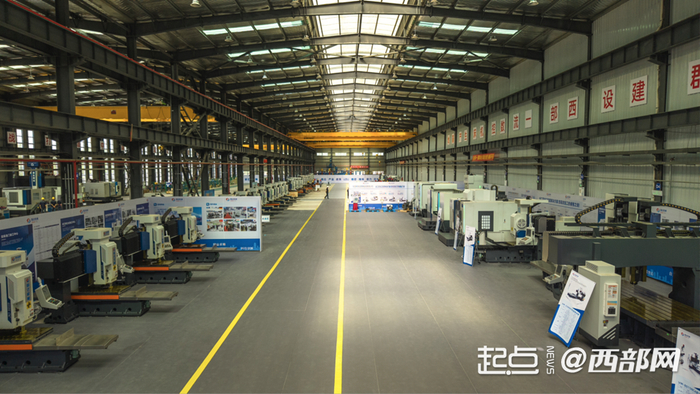 汉中市南郑区工业母机生产线建设项目现场