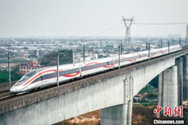 复兴号高铁列车。广铁集团 供图