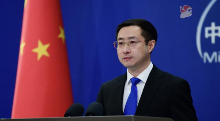 外交部发言人林剑 资料图 图源：外交部网站