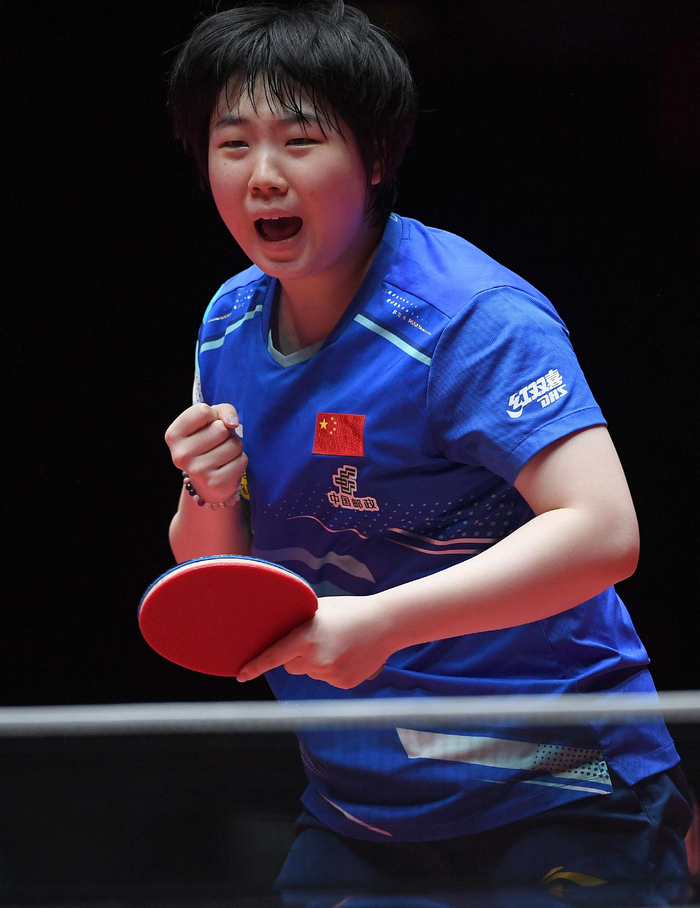 乒乓球女 子世界杯 用球技术相关图片1