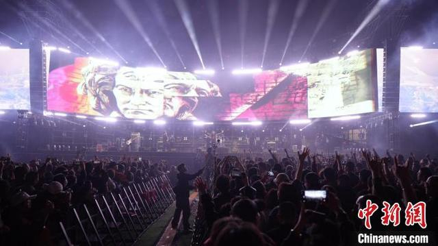 图为4月19日，2025石家庄“Rock Home Town”原创音乐节现场。 石家庄文化旅游投资集团供图