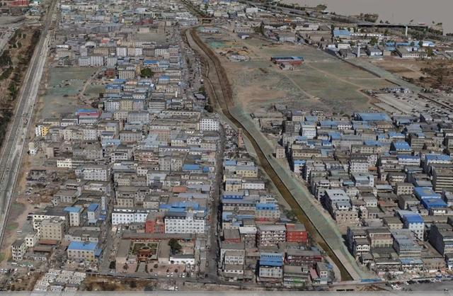 拆迁前的“北四村”。未来科学城集团供图