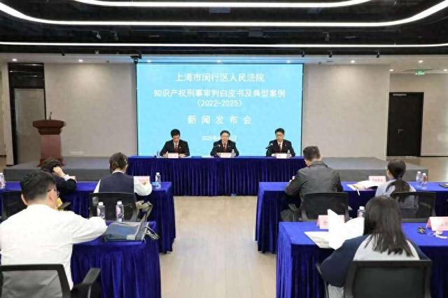发布会现场。闵行区人民法院供图