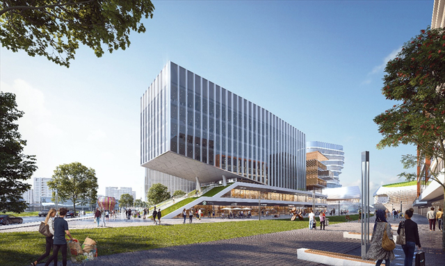 轨道交通R4线周边产业效果图