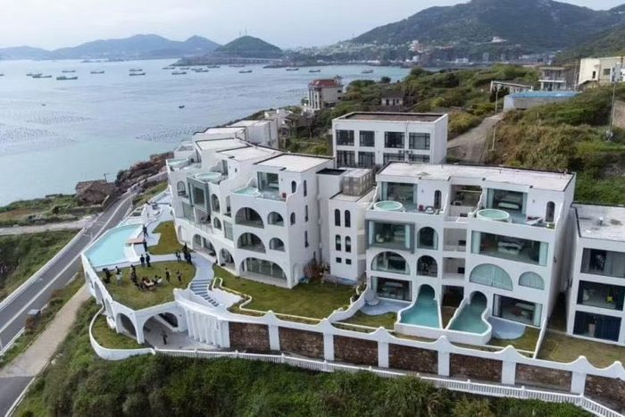 浙江嵊泗县泗洲塘村共富民宿集聚区。姚凯乐 图