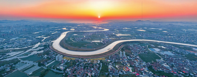 木兰溪下游平原。蔡昊 摄