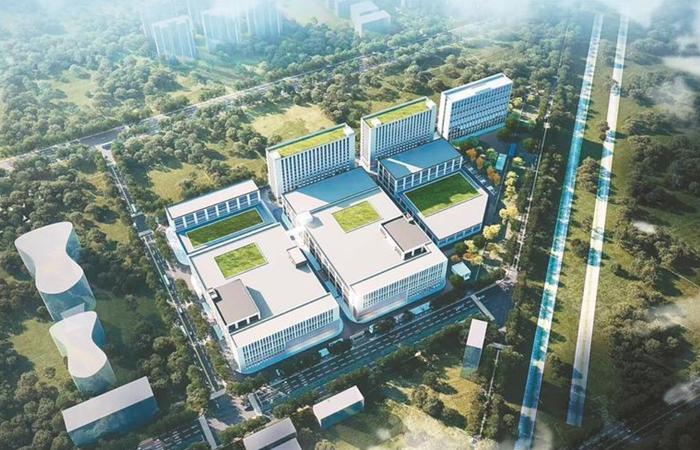 斯瑞新材科技产业园建设项目效果图（受访单位供图）