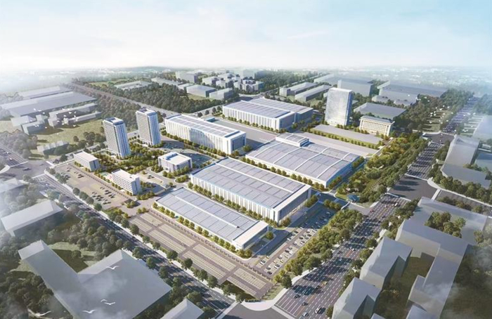 特变电工西安5G数字化科创研发基地项目效果图（高新区供图）