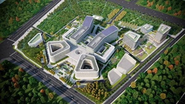 北京儿童医院亦庄院区效果图