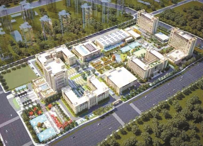 西北水电及新能源科技产业中心项目三期正式启动建设（受访单位供图）