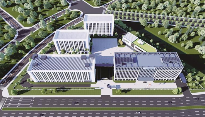 中天火箭研发中心及军民两用火箭生产能力建设项目效果图（受访单位供图）