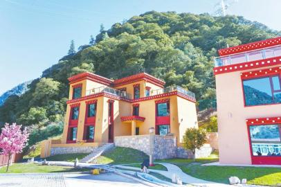 德西村红泉谷文旅项目。 受访者供图