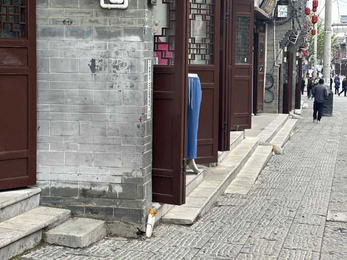 黄德勇被拐走时的位置。本文图片均为 澎湃新闻记者 熊强 摄