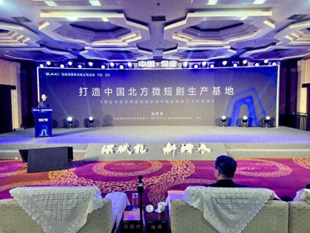 中国·保定“夏夜繁星”微短剧嘉年华启动仪式现场 魏岳奇/摄