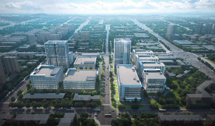 西营门片区城市更新效果图