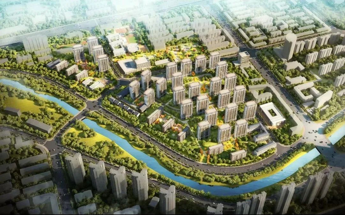 邵公庄南智慧颐养城市更新项目效果图
