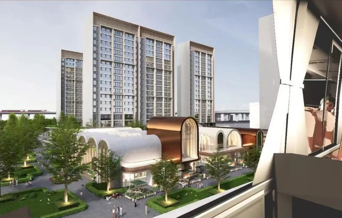 西站西片区城市更新项目效果图