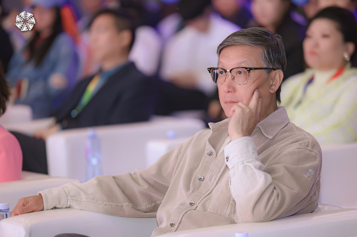 刘伟强在北影节。图片来源：北影节组委会