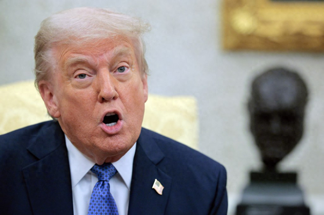 特朗普 资料图片 图源：外媒报道配图