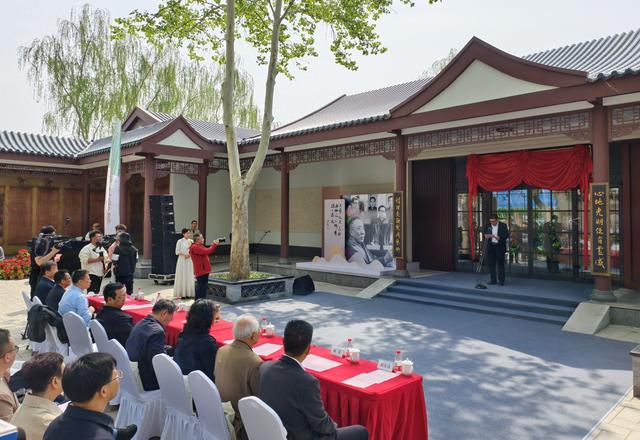 荷花淀派文学馆开馆仪式现场。刘向阳摄