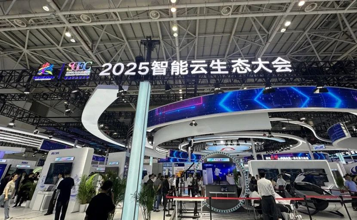 图为2025智能云生态大会现场