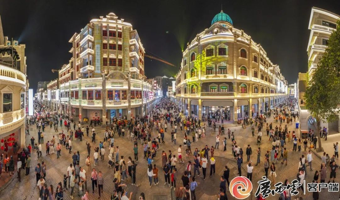 梧州骑楼城。通讯员 何华文摄