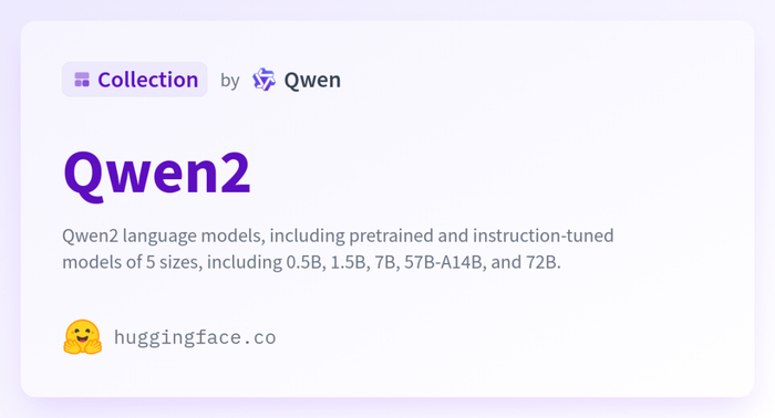 Qwen2，一个颇具影响力的版本