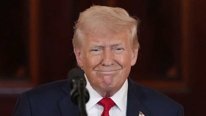 特朗普 视觉中国 资料图