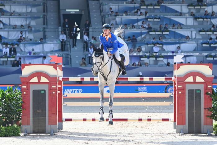 2025上海浪琴环球马术冠军赛5月2日开幕。 本文图片 澎湃新闻记者 朱伟辉