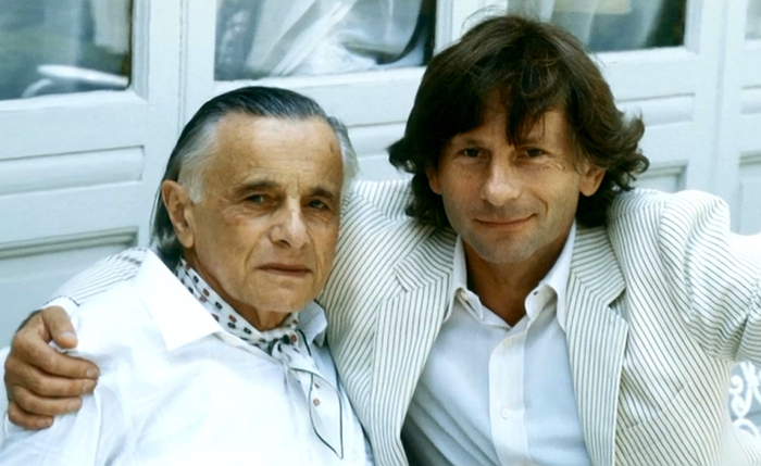 罗曼·波兰斯基（右）与父亲理查德·波兰斯基