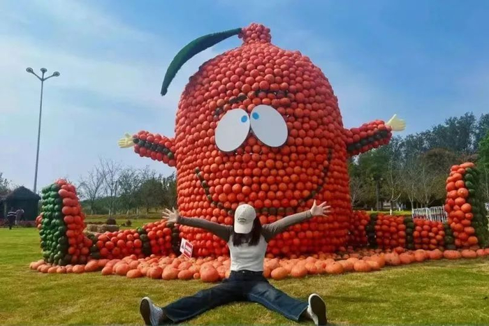 龙谷湾春日魔法·南瓜奇遇记。图源：龙谷湾旅游休闲度假区