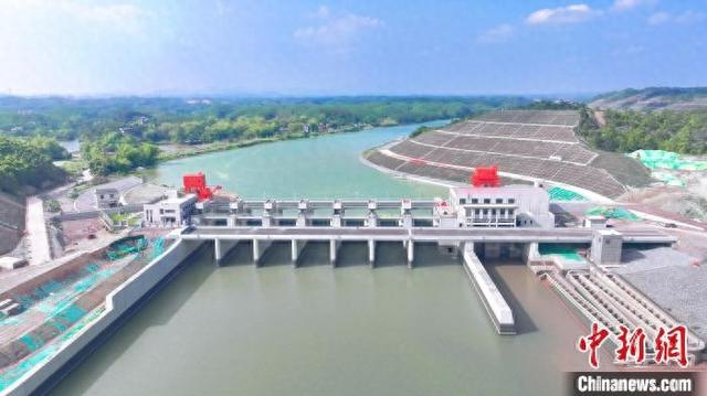 图为平陆运河青年枢纽电站。平陆运河集团供图