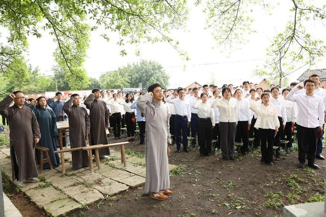 “青马学员”研学实践活动现场。团綦江区委供图