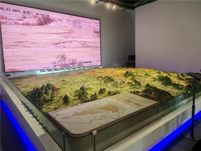 正蓝旗实体智能沙盘。（资料图）