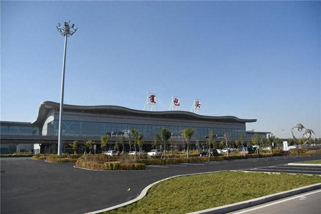 包头机场。（资料图）