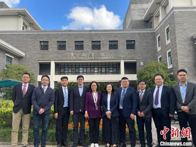 图为谢晶核心研发团队成员。 受访者供图