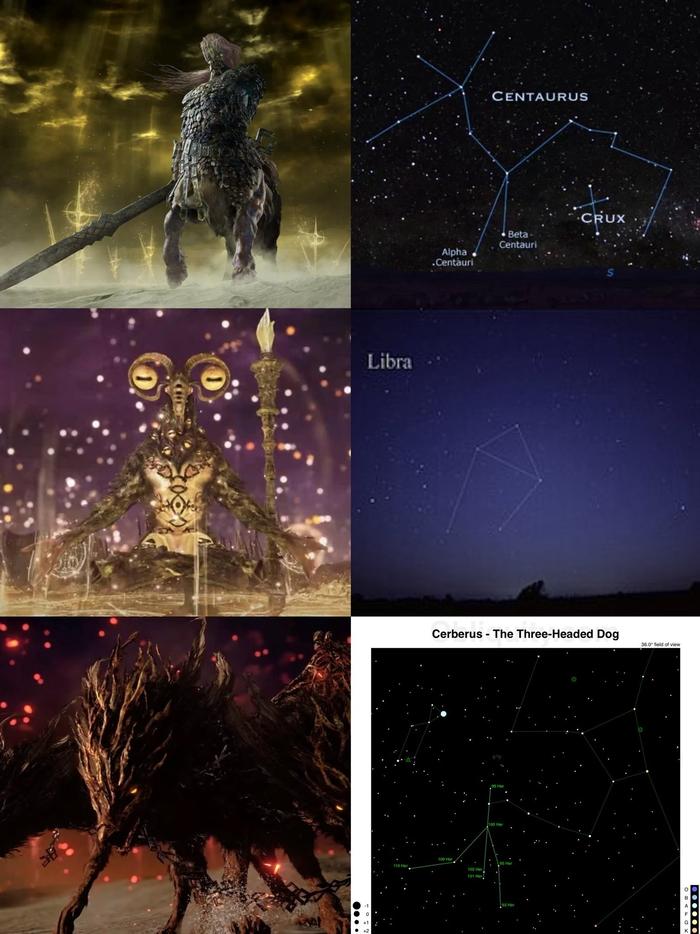 难怪星座们都参与了夜之统治，夜空真的支离破碎了
