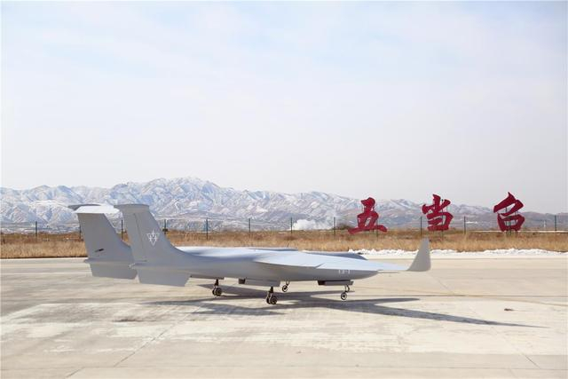 五当召机场开展无人机应用测试。（资料图）