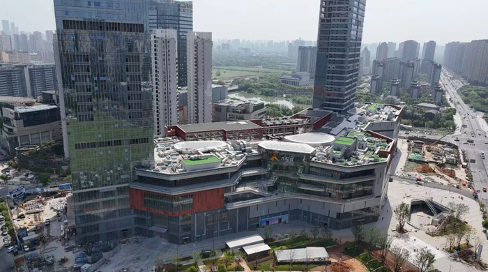 位于南昌朝阳新城的大悦城今年将开业（图源：洪楼Plus）  