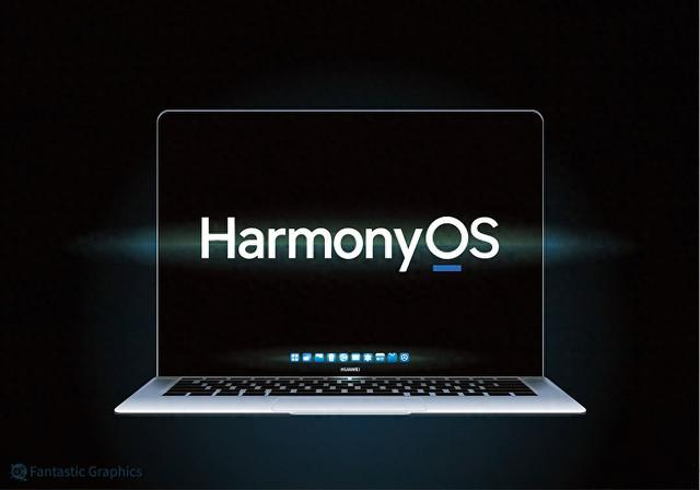 首款鸿蒙电脑正式亮相。视觉中国 图