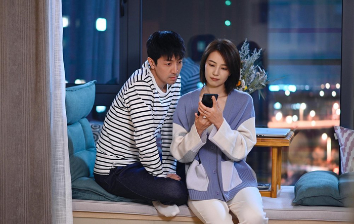 《完美伴侣》剧照，张鲁一和高圆圆