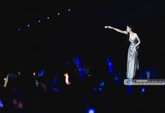 张靓颖献唱。象州县委宣传部供图